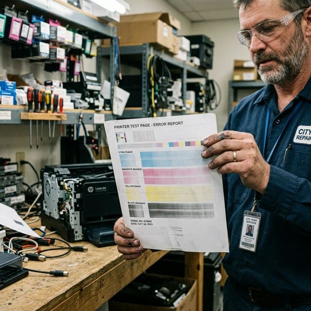 Falhas na Impressão